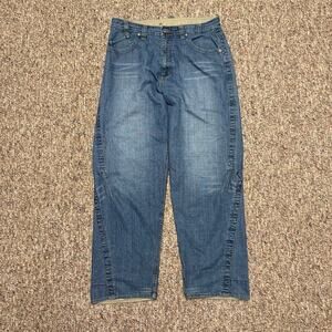 Vintage Koman Y2K Jeans Fade Wide Leg Baggy Hip-Hop Skater Men’s Size 36x32 JNCO